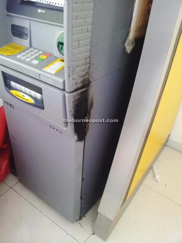 Second Botched Attempt At Atm In Jalan Tun Ahmad Zaidi