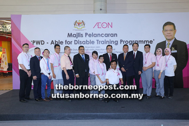 Aeon Strengthens Community Ties Through Disabled Training Programme Borneo Post Online