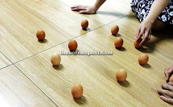 Egg Balancing Game Marks First Day Of Spring