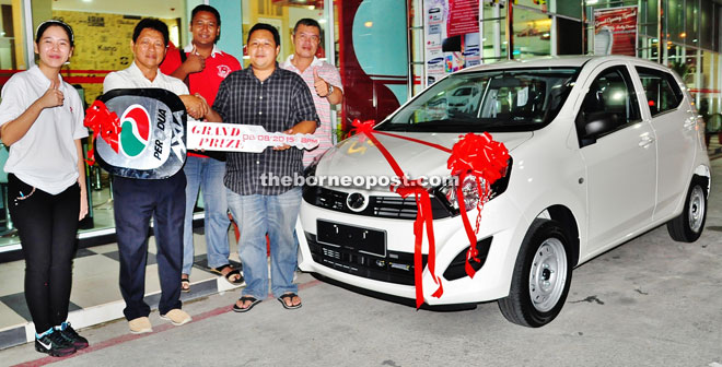 Family gets lucky at SugarBun with free Perodua Axia 