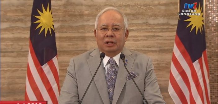 Najib Declares Parliament To Dissolve On April 7