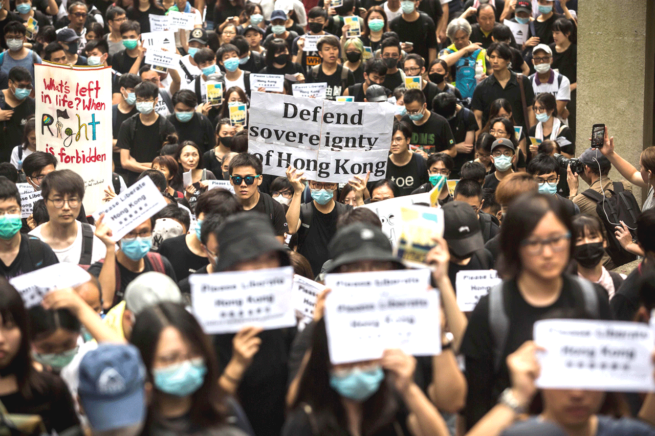 HK protesters urge G20 to raise plight with China | Borneo Post Online
