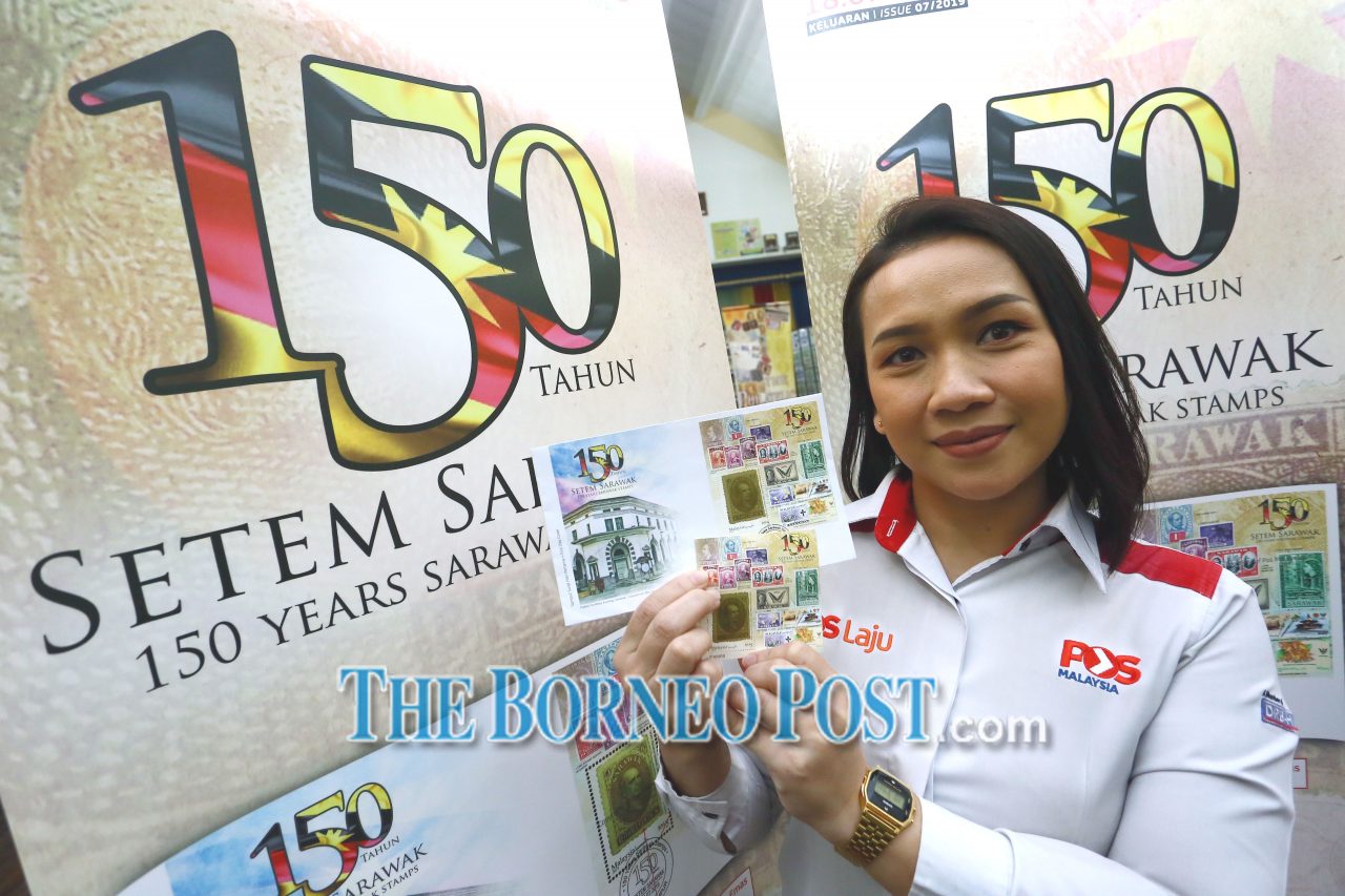 Pos Malaysia launches '150 Years Sarawak Stamps' | Borneo ...