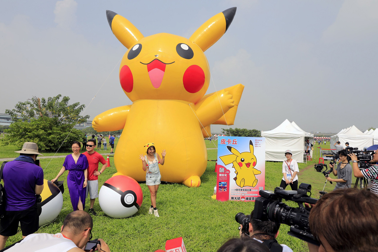 Catch Em All Tens Of Thousands Join Taiwan Pokemon Go Safari Borneo Post Online
