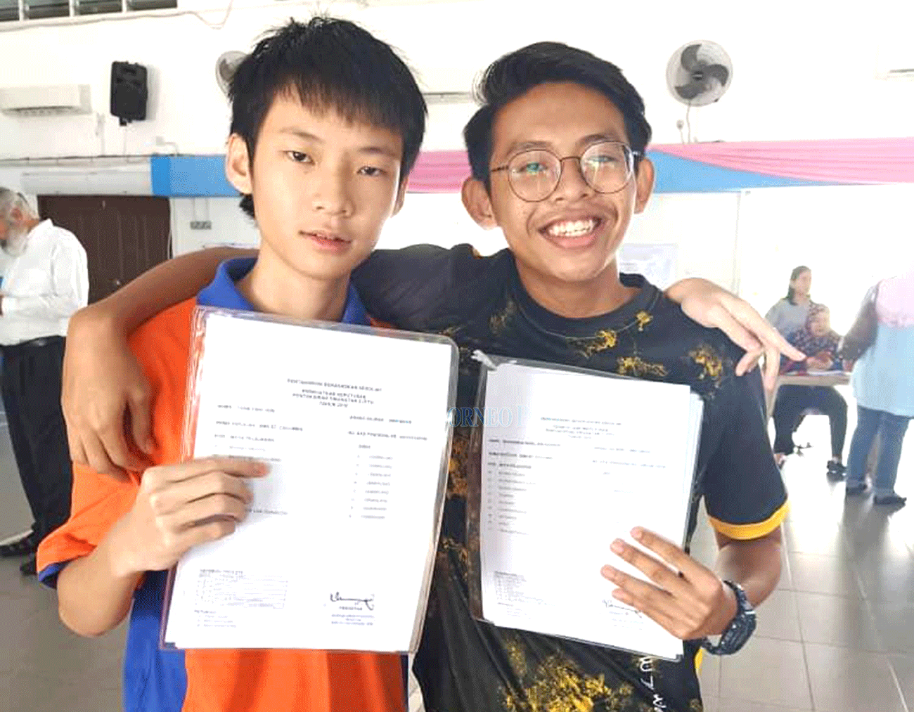 10 Students Of Smk St Columba Get Straight As For Pt3 Borneo Post Online