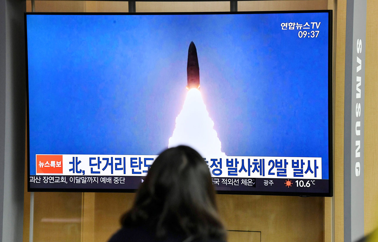 North Korea Fires 2 ‘ballistic Missiles Into Sea