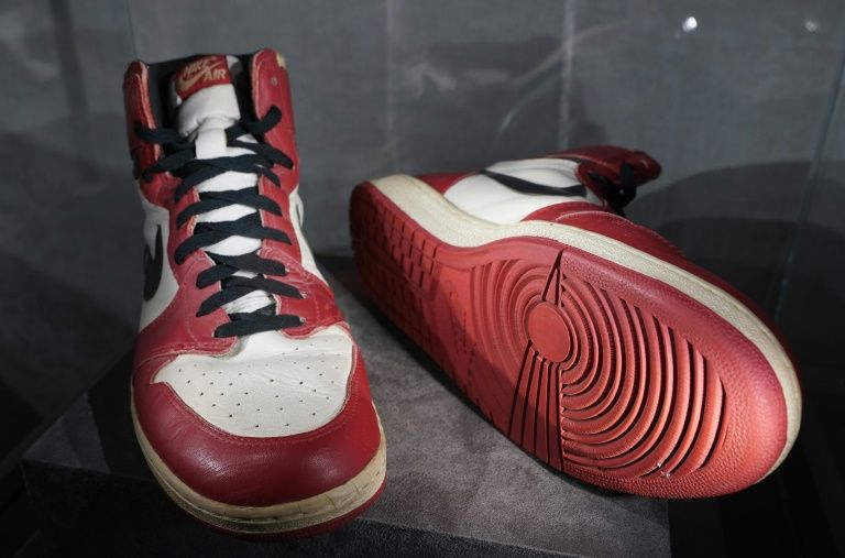 Michael Jordan's sneakers sell for $615 