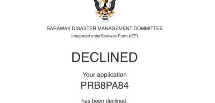 Sng S Entersarawak Application Request Denied Due To Incomplete Documentation Approved On Fifth Try Sdmc Clarifies