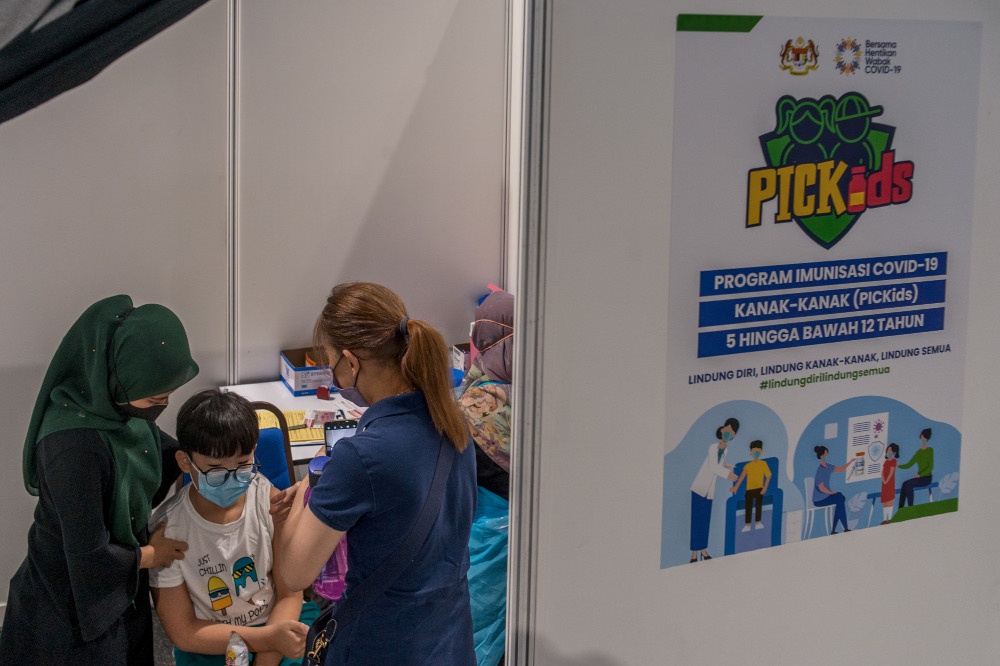 Axiata arena bukit jalil vaccine