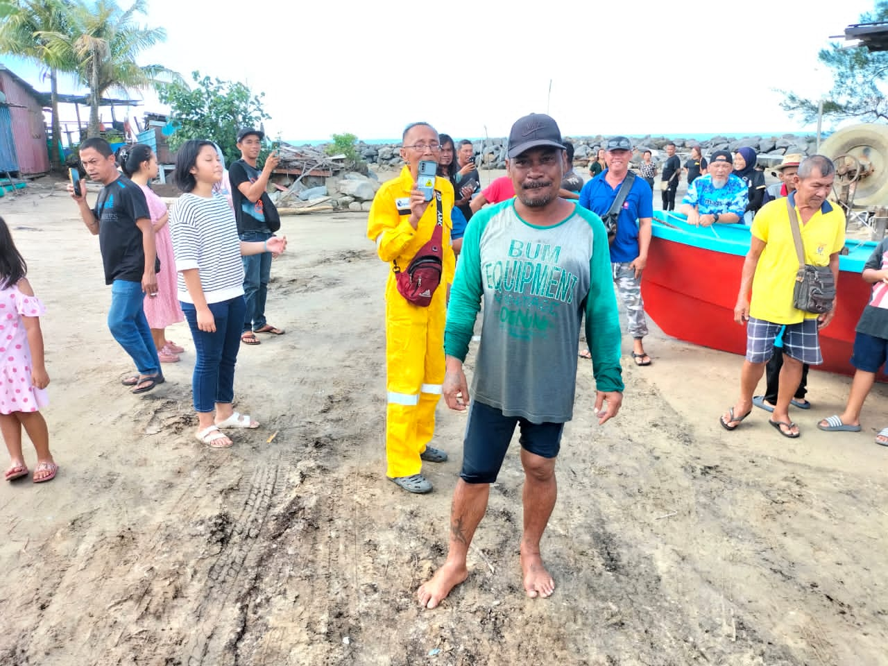 Fisherman reported missing found safe off Kuala Baram