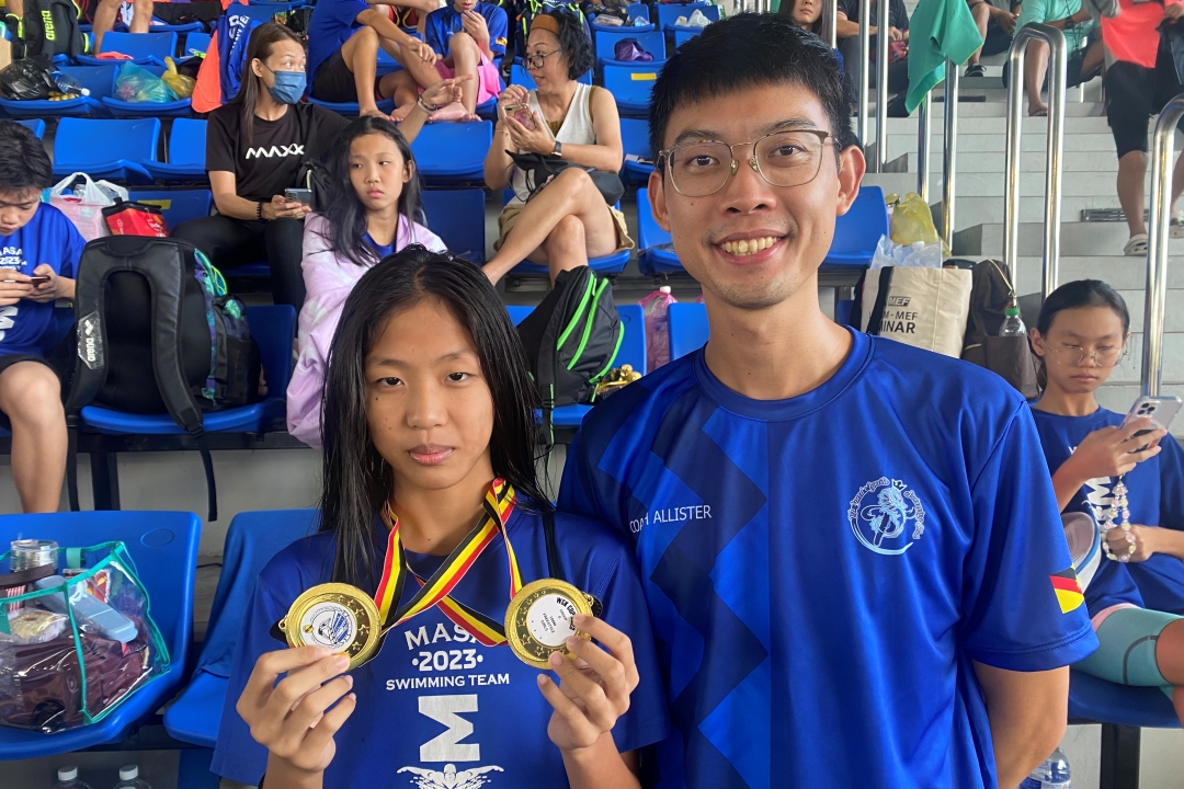 Miri swimmer shatters 23-year swim record