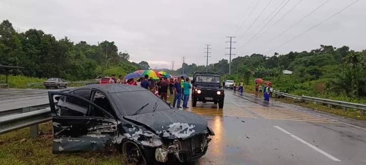 Woman killed, husband injured in single-vehicle accident in Julau