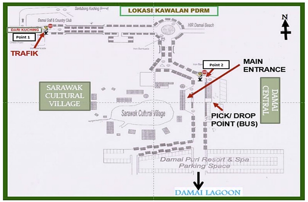 Borneo SarXIndo Concert goers urged to use shuttle service from Pullman Hotel