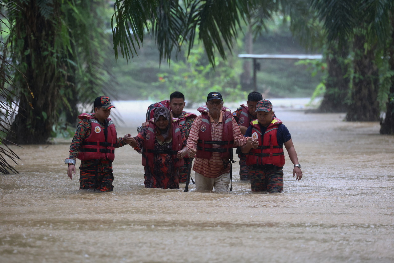 Nadma: Number of flood victims in Johor, Pahang, Sabah unchanged at 280 tonight