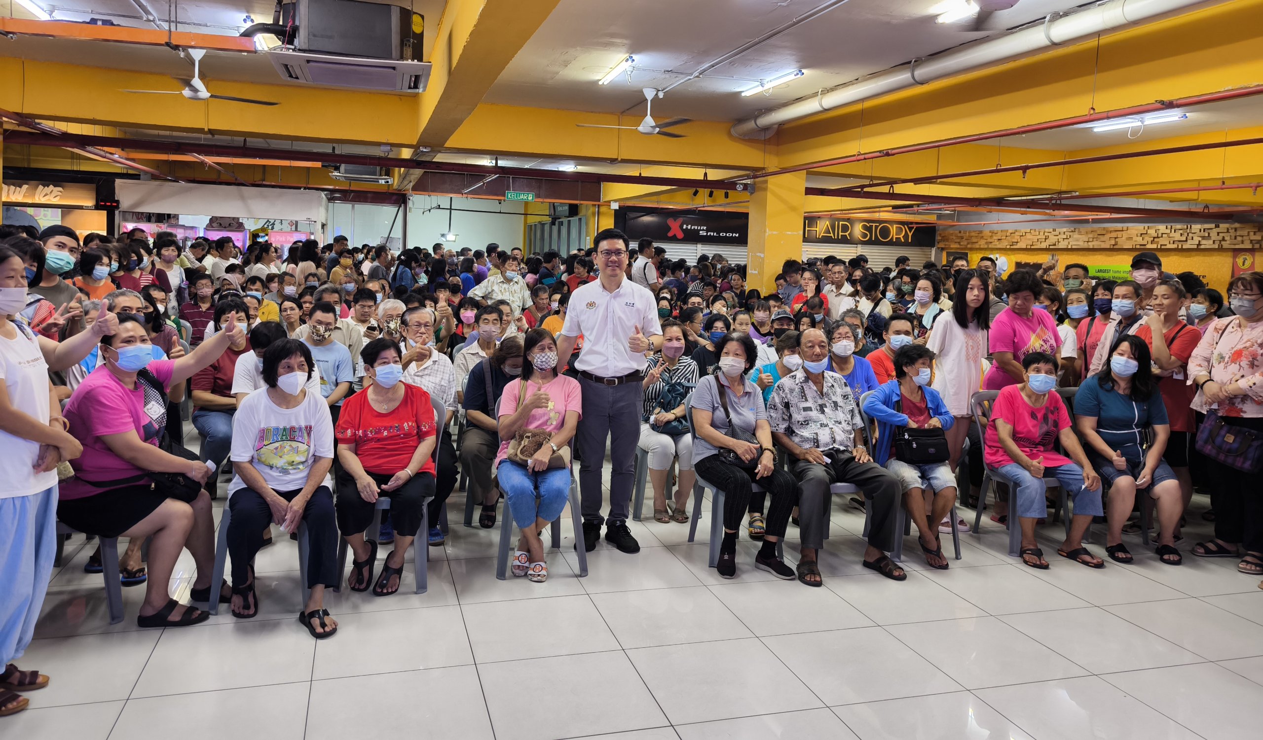 Sibu MP’s service centre goods subsidy programme receives overwhelming response