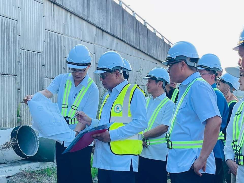 Package 3D water project covering Kota Samarahan, Sebuyau, Simunjan nearing completion