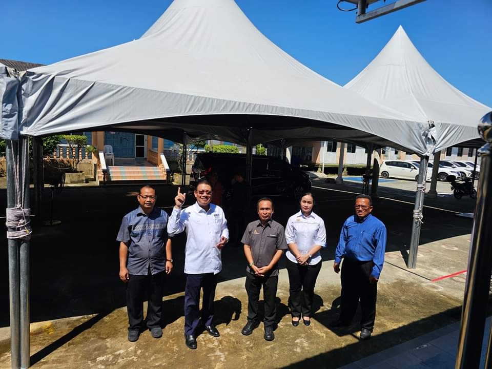 Source: Canopy tents at SMK Sebuyau to temporarily replace unsafe multipurpose hall