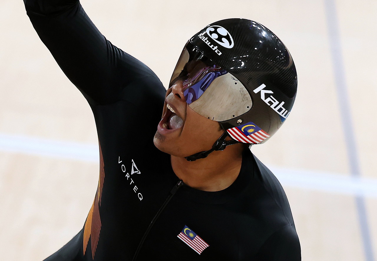 Paris 2024: Muhammad Shah Firdaus reaches the quarter-finals of the keirin