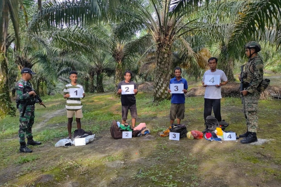 Joint army patrol foils illegal border crossing attempt near Biawak