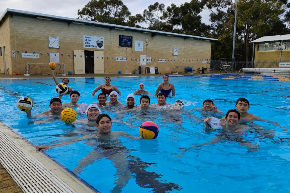 Kuching’s young water polo players gain invaluable experience during Australian training stint