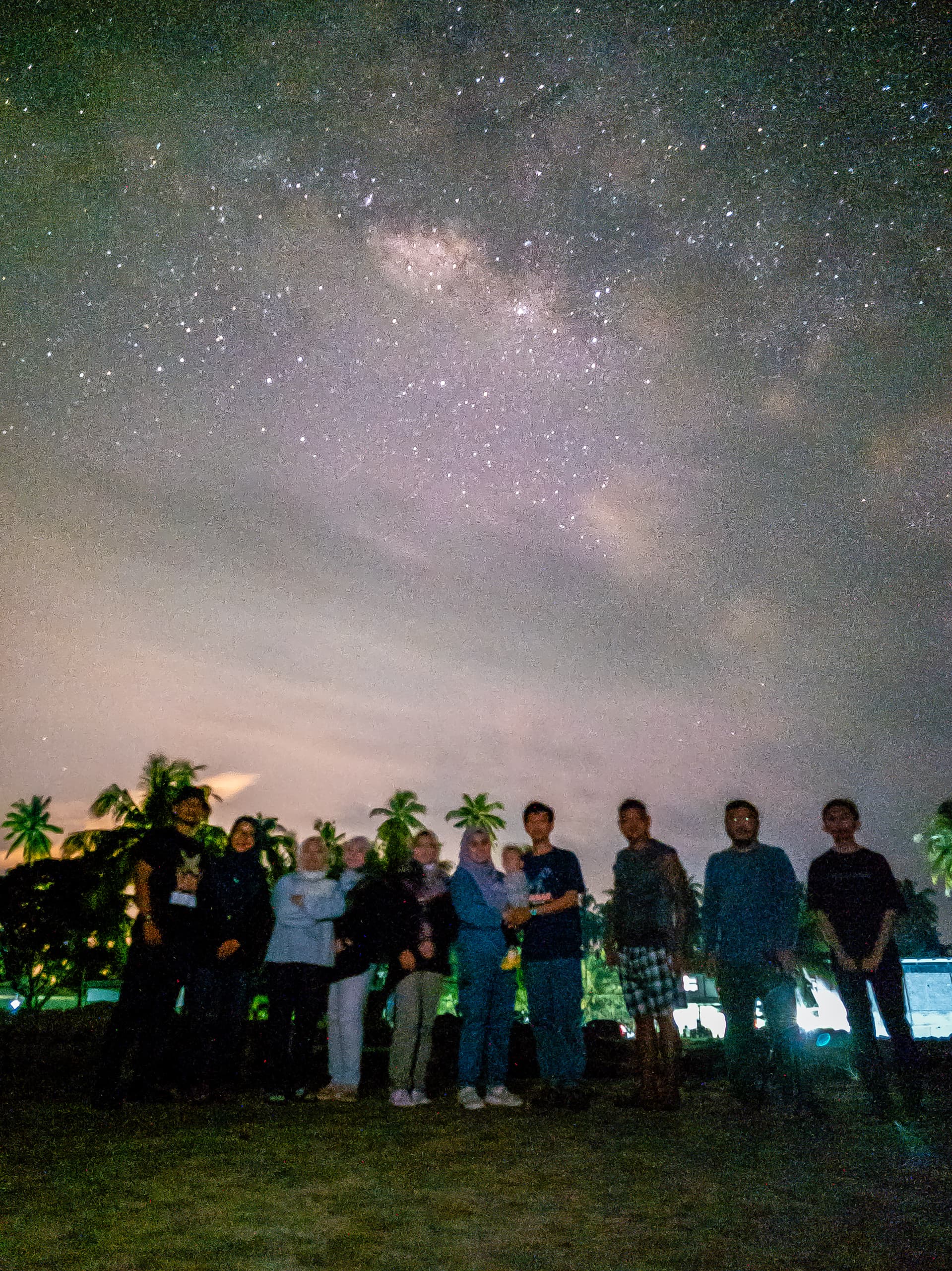 Stargazers brave wet weekend for glimpse of Perseid meteor shower